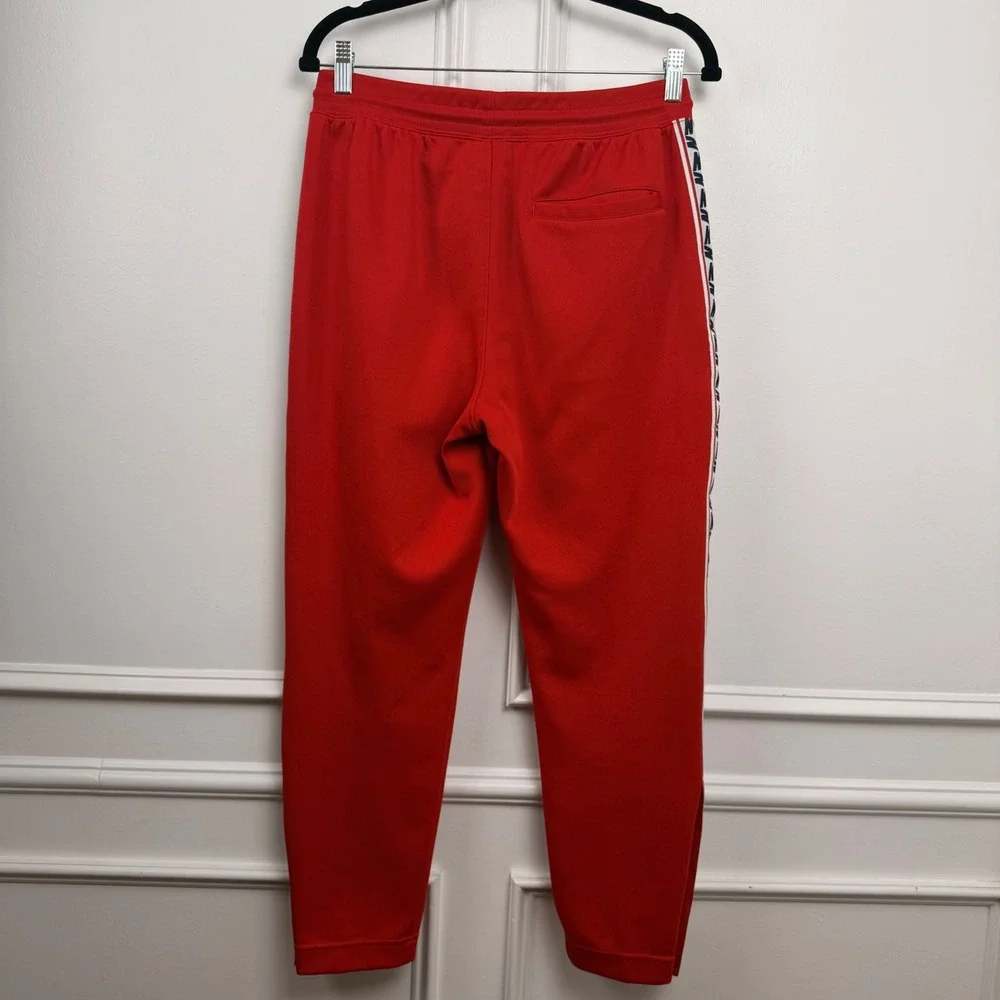 Nike Mens Sportswear Tribute Track Pants Red Blue White Tape Size M‎